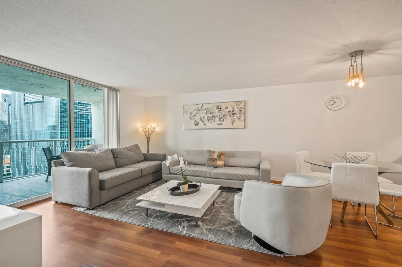 Luxurious 1Br High Rise Condo Brickell-Free Parking Miami Luaran gambar